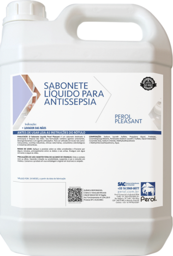 SABONETE PLEASANT ANTISSEPSIA (ODONTO HOSPITALAR)